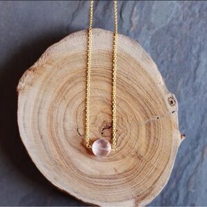 ASHA PATEL Moonstone Necklace